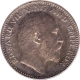  Very Rare Silver Half Rupee Coin of King Edward VII of Calcutta Mint of 1905 with toning & attractive features. 