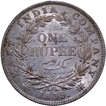 Very Rare Unlisted Type Silver One Rupee Coin of King William IIII of Calcutta Mint of 1835.