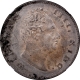  F Raised Silver One Rupee Coin of King William IIII of Calcutta Mint of 1835 Graded AU by NGC 