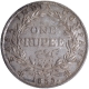  Exceedingly Rare & Unlisted Type Silver One Rupee Coin of King William IIII of Calcutta Mint of 1835. 