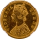  Extremely Rare PF 58 NGC Graded  Proof Gold Five Rupees Proof Restrike Coin of Victoria Queen of Calcutta Mint of 1870. 