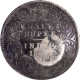  Extremely Rare PM Counter Marked Silver Half Rupee Coin of Victoria Empress of British India In Extremely fine Condition. 