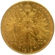 Extremely Rare Gold One Hundred Corona Coin of  Franz Joseph I of Austria of 1915 In Extremely fine Condition.