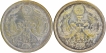  A lot Silver 2 Fifty Sen Coins of King Taisho of Japan In Extremely fine Condition. 