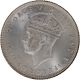  Silver Twenty Cents coin of King George VI of 1939 of Malaya,  Roman legend COMMISSIONERS OF CURRENCY MALAYA. 