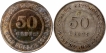 Silver Fifty Cents 2 Coins of King George V of Straits Settlements, year at the bottom.