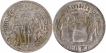  2 Rare Silver Half Baht Coins of Thailand of 1920 & 1929. 