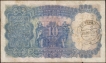  Rare Ten Rupees Banknote of King George V Signed by J B Taylor of 1934 of M Prefix. 