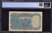 Very Rare in this grade as PMG 58 Ten Rupees Banknote of King George V Signed by J W Kelly of 1935.