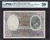  Extremely Rare PMG 30 Graded One Hundred Rupees Banknote of King George V Signed by J W Kelly of 1928 of Calcutta Circle. 