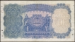  Rare Ten Rupees Banknote of King George VI Signed by J B Taylor of 1938 In Extremely fine Condition. 