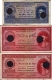  A lot 3 Cancelled Vinte (Twenty) & 2 Notes of Cinquenta (Fifty) Rupias Banknotes of Banco Nacional Ultramarino of Portuguese India (Goa) of 1945. 