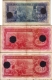  A lot 3 Cancelled Vinte (Twenty) & 2 Notes of Cinquenta (Fifty) Rupias Banknotes of Banco Nacional Ultramarino of Portuguese India (Goa) of 1945. 