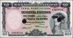  Extremely Fine Cancelled Sessenta (Sixty) Escudos Banknote of Banco Nacional Ultramarino of Portuguese India (Goa) of 1959. 