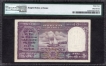 Extremely Rare & PMG 64 Graded Ten Rupees Banknote Signed by C D Deshmukh of Republic India of 1949.