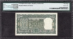 Extremely Rare PMG 58 EPQ Graded Five Rupees Diamond Series Fancy No 333333 Banknote Signed by L K Jha.