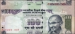 Very Rare INVERTED SERIAL NUMBER Error One Hundred Rupees Banknote Signed by D Subbarao of Republic India of 2013.