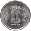  Rrae Uniface Strick Error Stainless Steel One Rupee Coin of Republic India. 