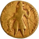 Nana type Gold Dinar Coin of Kanishka I of Kushan Dynasty.