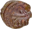 Potin Fractional Coin of Pallavas of Kanchi.