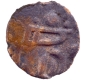 Raja Raja I Copper Coin of Cholas of Balakrishna type.