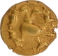 Half Varaha  Gold Coin of Achyutharaya of Tuluva Dynasty of Vijayanagara Empire.