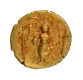 Gold Half Varaha Coin of Venkatapathiraya III of Vijayanagara Empire.