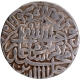 Silver Rupee Coin of Akbar of Agra Mint with Hijri year 974.