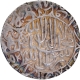 Mughal Empire Akbar Hadrat Delhi Mint Silver Rupee Coin with Hijri year 979.