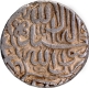 Mughal Empire Akbar Jaunpur Mint Silver Rupee Coin with Hijri year 984.