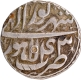 Mughal Empire Akbar Lahore Mint Silver Broad flan Rupee Coin of Shahrewar Month with Elahi 43.