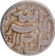 Mughal Empire Akbar Patna Mint Silver Broad flan Rupee Coin of Isfandarmuz Month with Elahi 42.