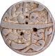 Mughal Empire Akbar Patna Mint Silver Broad flan Rupee Coin of Isfandarmuz Month with Elahi 42.