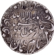 Extremely Rare Mughal Empire Shah Jahan Silver Rupee Coin of Burhanpur Mint with Khuld Allahu Mulkahu Type.