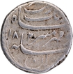   Rare Kabul  Mint  Silver Rupee  AH 1082 /15 RY Coin of Mihr Munir couplet of Aurangzeb Alamgir.