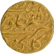 Mughal Empire Aurangzeb Alamgir Golkonda Mint Gold Mohur with Hijri year 1086 and Error RY 25 or 26.