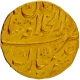 Gold Mohur Coin of Muhgal Empire Shah Alam Bahadur of Shahjahanabad Dar ul Khilafa Mint.