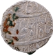 Ayyub Shah of Kashmir Mint Silver Rupee Coin of Durrani Dynasty.