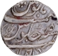 Unlisted in major Catalogs Silver Rupee Coin of Gwalior State of Shahjahanpur Mint.