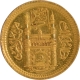 Uncirculated Gold Quarter Ashrafi Coin of Mir Mahbub Ali Khan of Hyderabad State.