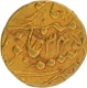 Nandagaon Mint Gold Mohur 34 RY In the name of  Shah Alam II Coin of Kotah.