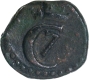 Copper Four Cash  177X AD Coin Issuer  Danish Royal Colony of Christian VII of Indo-Danish.