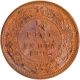 Rare Copper Half Pice Coin of Victoria Empress of Calcutta Mint of 1892.