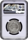 NGC AU 55 Graded Silver One Rupee Coin of King William IIII of Calcutta Mint of 1835.