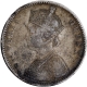 Exceedingly  Rare Unlisted Silver One Rupee Coin of Victoria Queen of Bombay Mint of 1862.