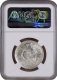 Rare NGC MS 63 Graded Silver One Rupee Coin of King George V of Bombay Mint of 1921.