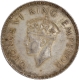 Rare Silver One Rupee Coin of King George VI of Bombay Mint of 1938.