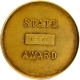 Extremely Rare State Award Gold Medal of 1971.
