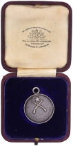 Assam Valley Light Horse Silver Medal of 1907-08.