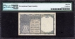 PMG Graded 65 Gem Uncirculated EPQ One Rupee Banknote of King George VI Signed by C E Jones of 1944.